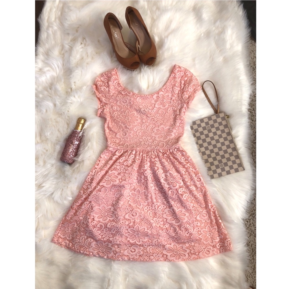 Pretty in pink dress